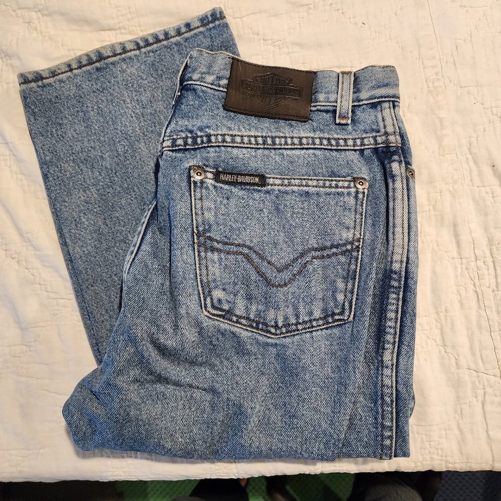 Harley Davidson Bootcut Blue Jeans - 6R